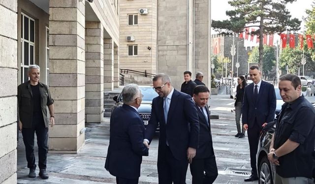 Merkez Bankası Başkanı Karahan'dan Kayseri Valiliği'ne ziyaret