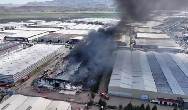 Kayseri OSB’deki yangına hızlı müdahale, Ziyaretler devam ediyor!