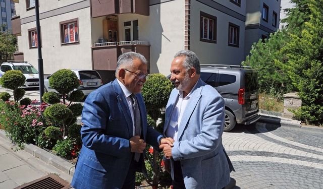Talas'ta büyük buluşma: Yeni projeler için bir araya geldiler!