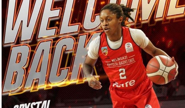Melikgazi Kayseri'de Crystal Dangerfield ile 'devam' dedi