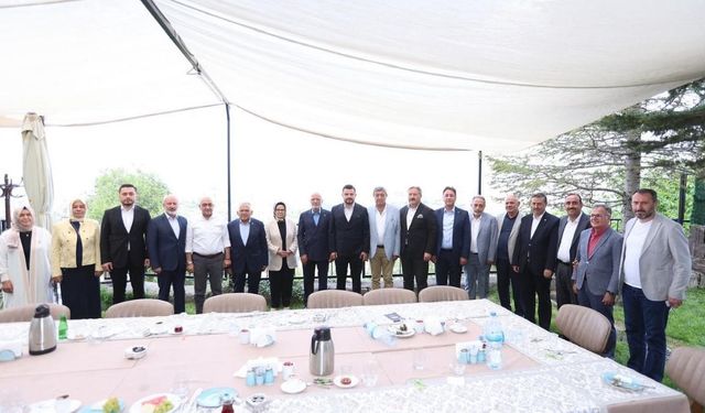 AK Parti Kayseri heyeti bir arada! O masada ne konuşuldu?