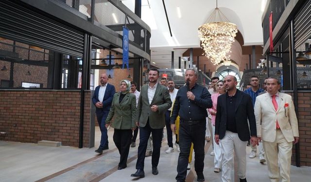 AK Parti Kayseri İl Başkanı Hüseyin Okandan, Çarşı Melikgazi’yi ziyaret etti