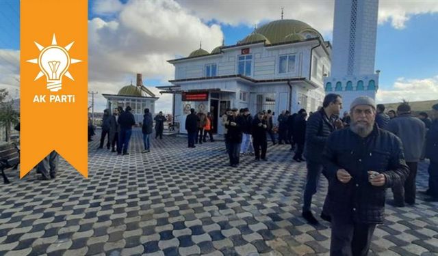 AK Partili belediye borca karşılık cami verdi!