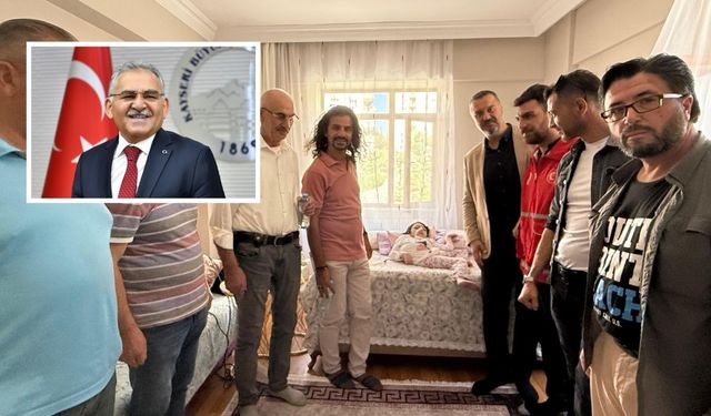 Başkan Büyükkılıç, hasta yatağından Hiranur için talimat verdi!