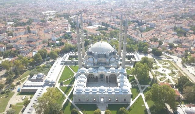 Kayserili Mimar Sinan'ın imza eseri Edirne'de hayranlık uyandırıyor!