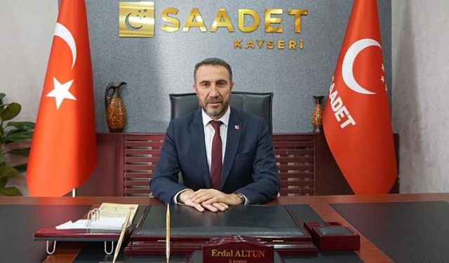 Erdal Altun: İsrafı değil hizmeti önceliyoruz!
