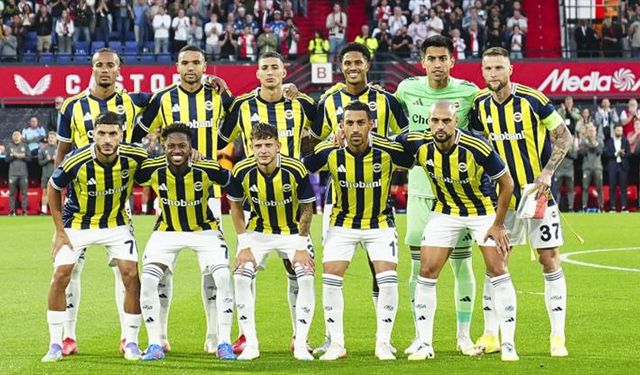 Fenerbahçe'nin Benfica maçı muhtemel 11'i