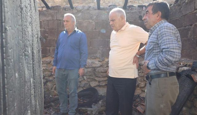 Belediye Başkanı Öztürk'ten yangın mağdurlarına destek!