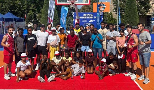 Kayseri’de basketbol sevinci Hint Okyanusu’nu aştı!