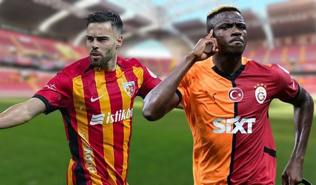 Kayserispor–Galatasaray maç biletleri satışta!