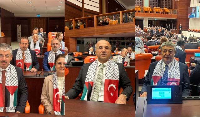 Kayserili vekillerden net duruş: Filistin için aynı safta buluştular