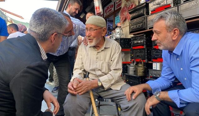 Şaban Çopuroğlu Türkiye Yüzyılı Buluşmaları için sahada