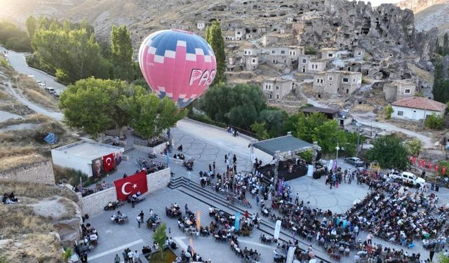 Kayseri’de turizm festivali renkli görüntülere sahne oldu
