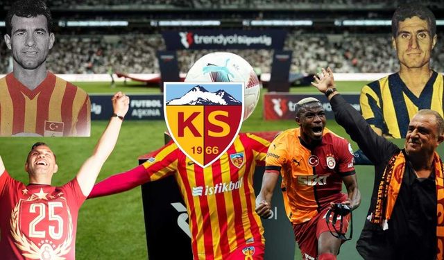Süper Lig tarihine Kayserili futbolcu damga vurdu! Bütün efsanelerin önüne geçti