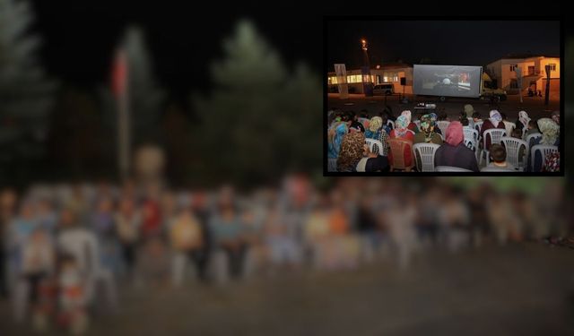 Kayseri'de O mahallede ücretsiz sinema keyfi yaşanacak!