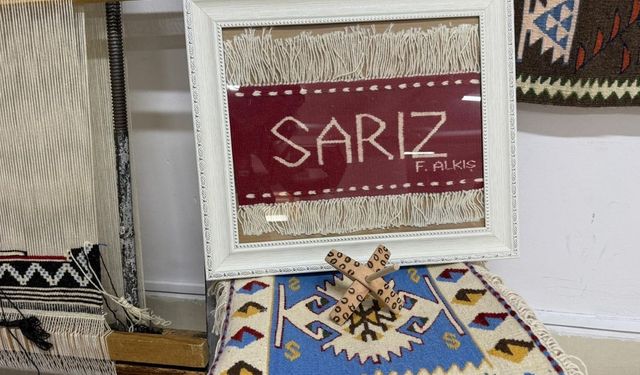 Unutulmaya yüz tutmuş Sarız kilimleri yeniden hayat buluyor