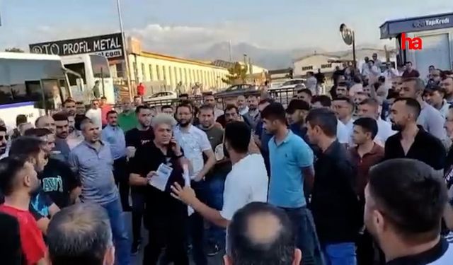 Yataş'ta gerginlik tırmanıyor! İşçilerin üzerine kapıları kapadılar