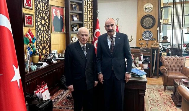 Yıllar sonra kritik buluşma! Kayseri Ticaret Odası’ndan Bahçeli ziyareti