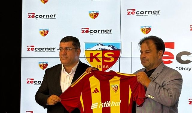 Zecorner, Kayserispor’un isim sponsoru oldu: Ziya Eren’den anlamlı destek