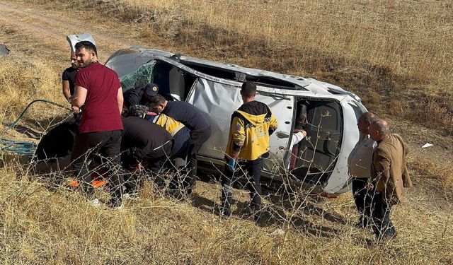 Kontrolden çıkan otomobil şarampole uçtu… Peki sonra?