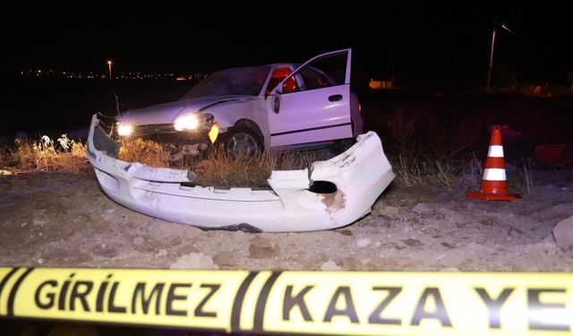Aksaray’da ehliyetsiz ve alkollü sürücü arkadaşını ölüme götürdü: 1 ağır yaralı, 1 ölü