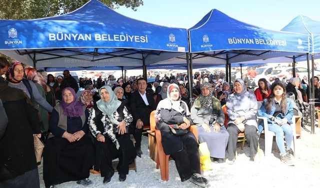 Bünyan’da Taçınlılar dayanışma ve muhabbet günü yoğun katılımla gerçekleşti