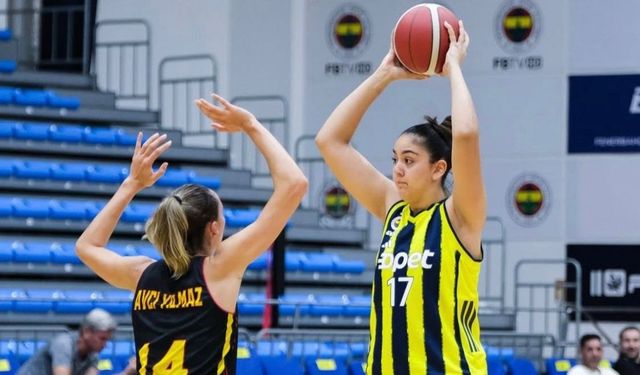 Melikgazi Basketbol Fenerbahçe maçında heyecan fırtınası