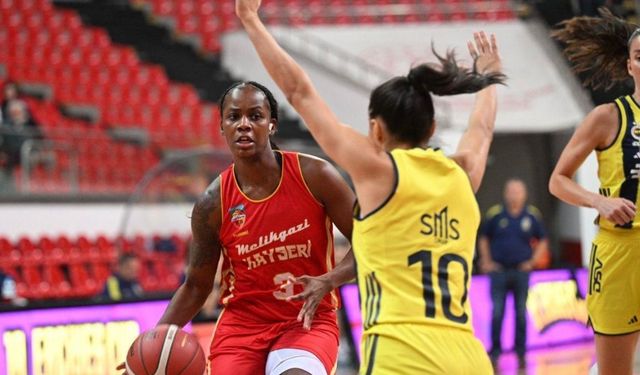 Fenerbahçe Erciyes’te farkını koydu: Melikgazi Kayseri Basketbol 60-80 Fenerbahçe