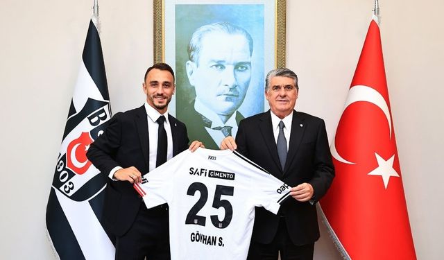 Gökhan Sazdağı Beşiktaş formasını giydi