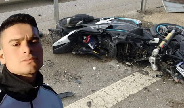 Niğde'de acı olay: Motosiklet sürücüsü kontrolü kaybedip duvara çarptı!