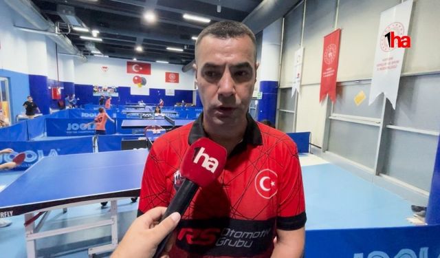Kayseri’de masa tenisi başarısı: Dünyanın en zor üçüncü sporu