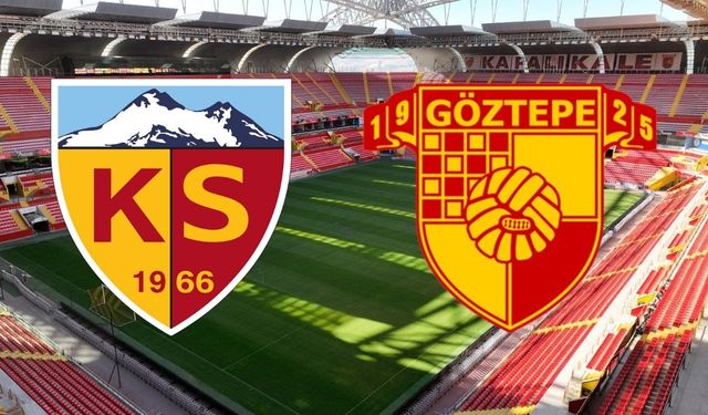 Kayserispor-Göztepe canlı skor