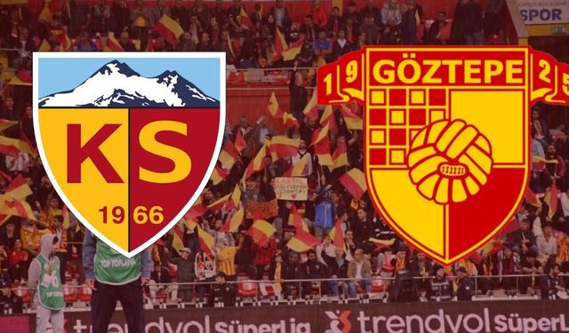 Kayserispor’da zorlu Göztepe sınavı bugün