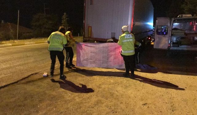 Konya’da TIR 20 Yaşındaki bir genci hayattan koparttı