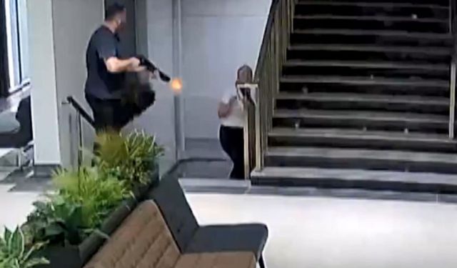 Hastanede eski eşini pompalı tüfekle katletmişti! Görüntüleri ortaya çıktı