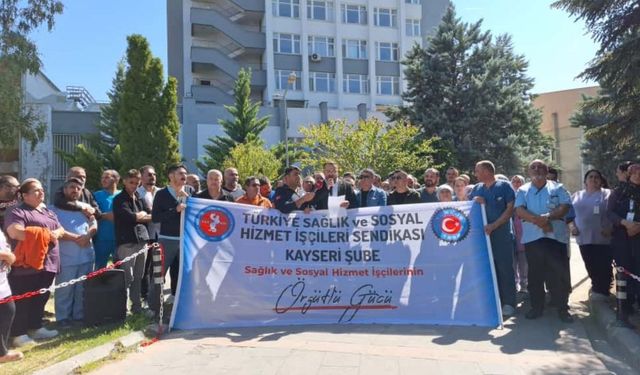 ERÜ Hastaneleri önünde maaş krizi: Sağlık işçilerine taksitle ödeme şoku!