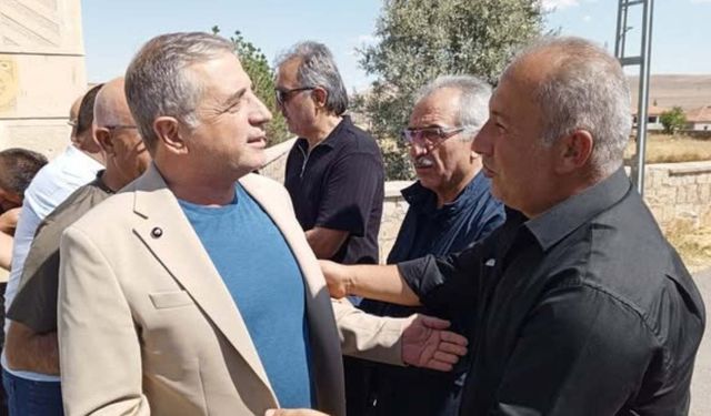 Tomarza Belediye Başkanı Osman Koç cenaze törenine katıldı