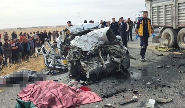 Aksaray’da korkunç kaza! 3 Kardeş yaşamını yitirdi