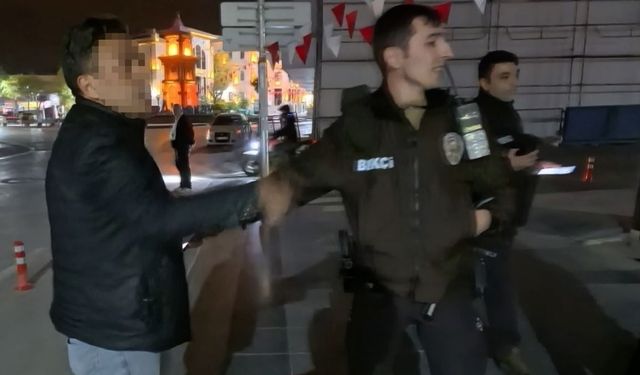 Alkollü şahıs: 'Ben genel başkanım!' dedi, bekçiye rest çekti!