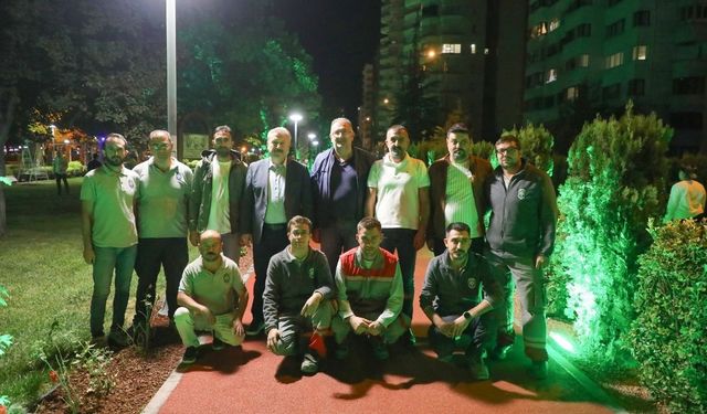 Kayseri Alpaslan Parkı yenilendi!