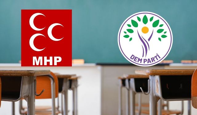 DEM Parti ve MHP’den karşılıklı açıklamalar: Kürtçe eğitim mi geliyor?