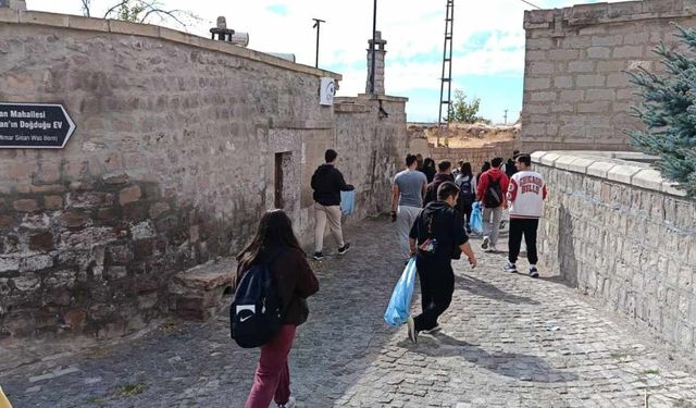 Erciyes Üniversitesi “Temiz bir dünya” için sahada