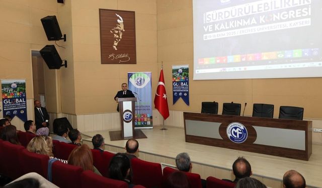 Erciyes Üniversitesi’nde Küresel Sürdürülebilirlik Kongresi: 37 ülke katıldı!