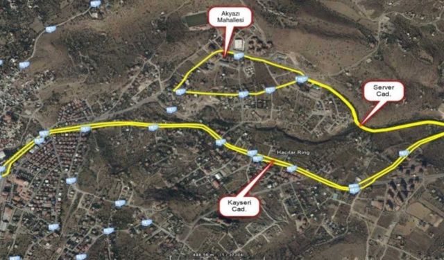 Hacılar’da Server Mahallesi'ne araç girişi geçici olarak kapatıldı