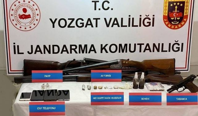 Yozgat’ta Jandarma’dan büyük operasyon: 10 Kişi Yakalandı!