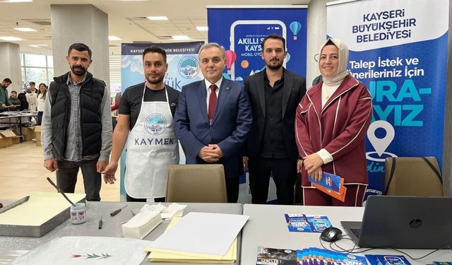 Kayseri Büyükşehir Belediyesi, ERÜ mezunlarıyla buluştu