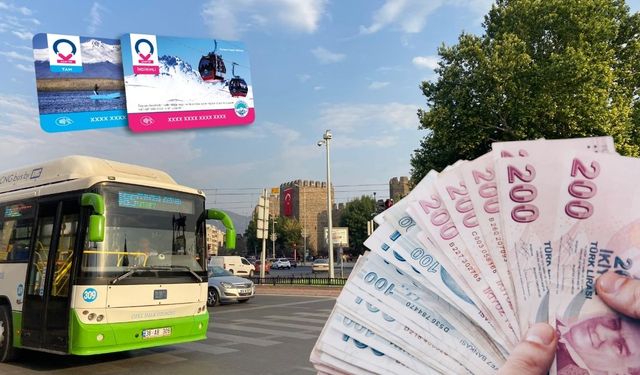 Kayseri’de ulaşıma yüzde 25 zam! İşte güncel fiyat listesi