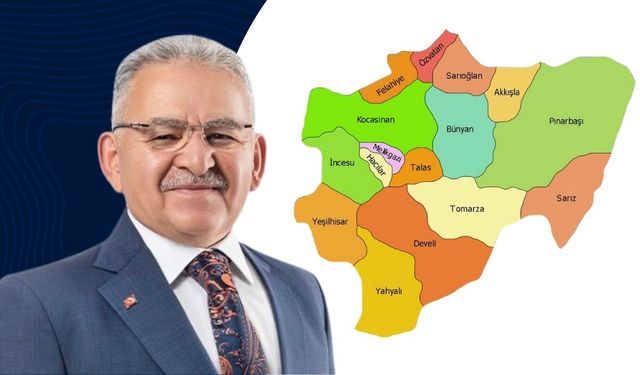 Kayseri’nin o ilçesine hizmet yağdı! Yollar sil baştan yenilenecek