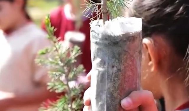 Kayseri’de “Yeşil Vatan” etkinliği: Öğrenciler geleceğe nefes oldu!