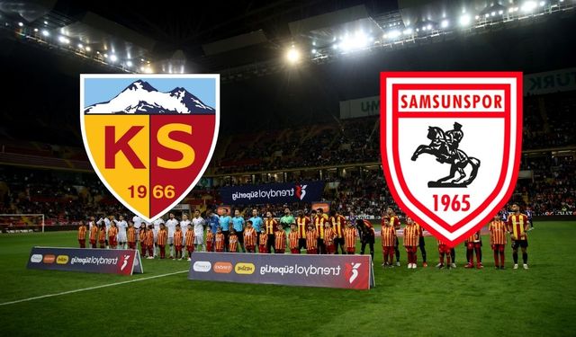 Kayserispor Samsunspor maçı saat kaçta? Hangi kanalda?